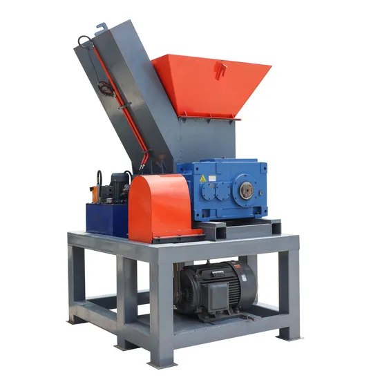 Powerful Efficient Advanced Equipment Waste Tire Scrap Metal Plastic Recycling Start-up Scrap Wood Rubber Foam Paper Single-Shaft Shredder